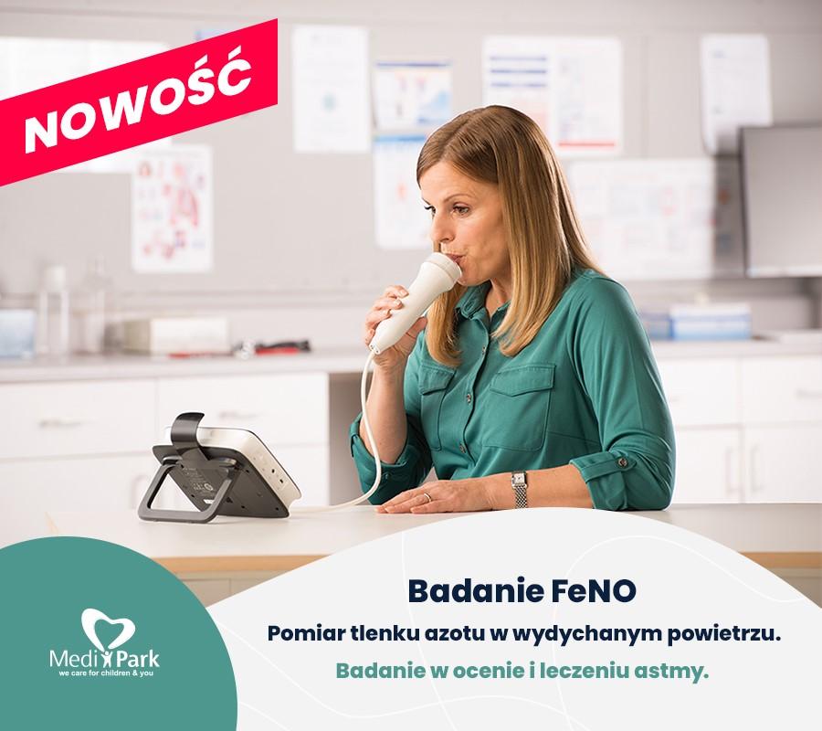 Nowość w MediPark – nieinwazyjne badanie FeNO