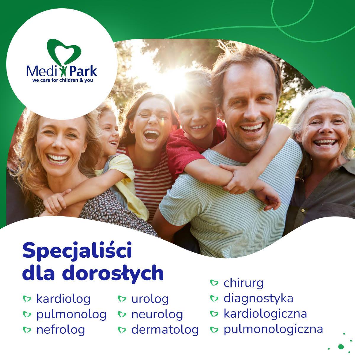 Nowość – szeroka oferta dla dorosłych w MediPark!